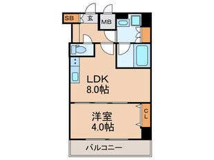 スプランディッドⅦの物件間取画像